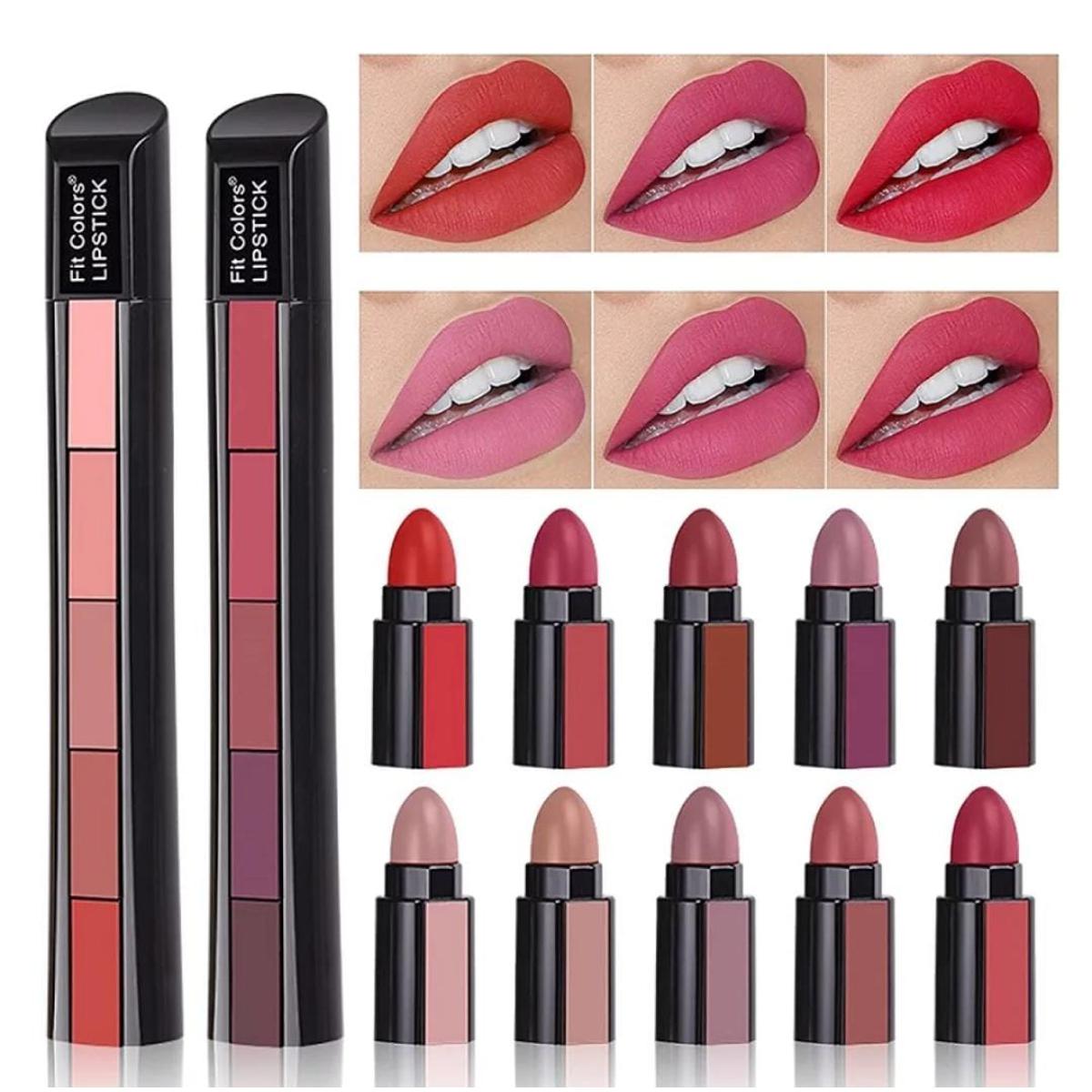 5 in 1 lipstick, Matte lipstick